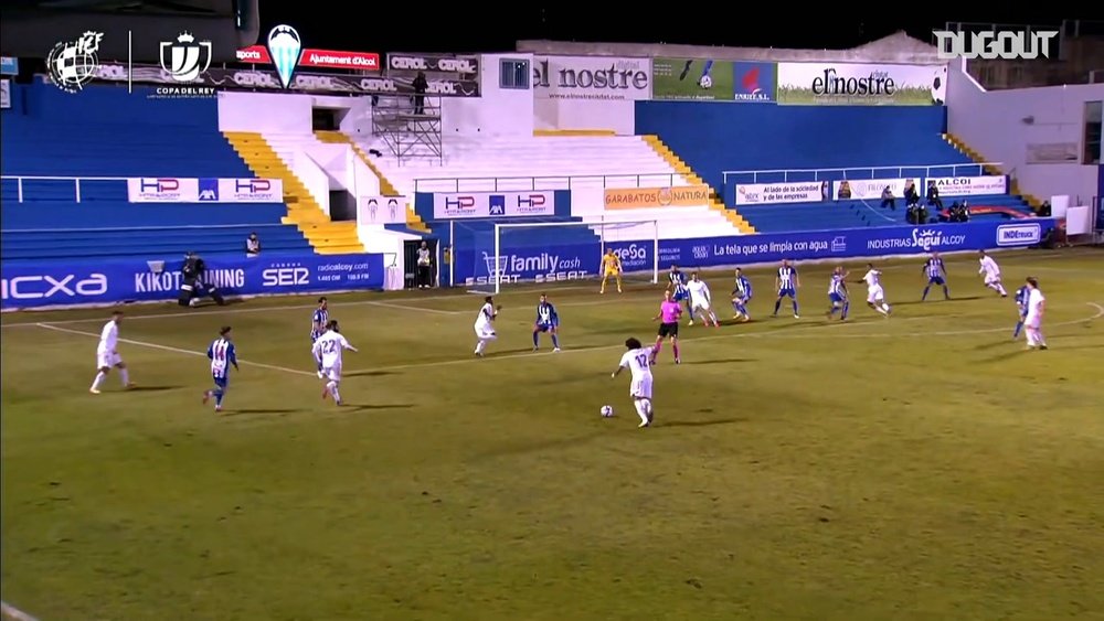 Alcoyano shocked Real Madrid in the Copa del Rey on Wednesday night. DUGOUT