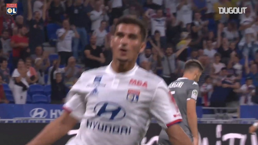 Lyon have scored some cracking goals v Angers over the years. DUGOUT