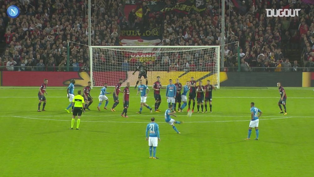 VIDEO: Dries Mertens' incredible double against Genoa. DUGOUT