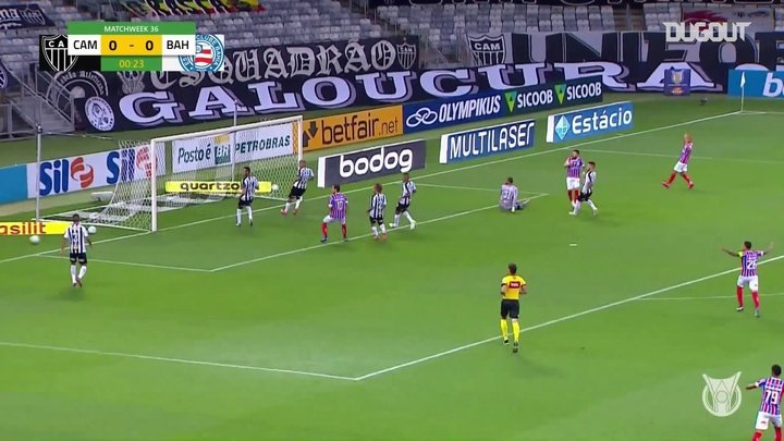 VIDEO: Highlights Brasileirão: Atlético-MG 1-1 Bahia