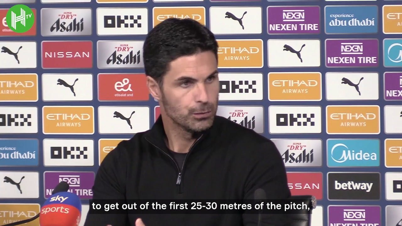 VIDEO: Arteta praises Calafiori after vs Man City