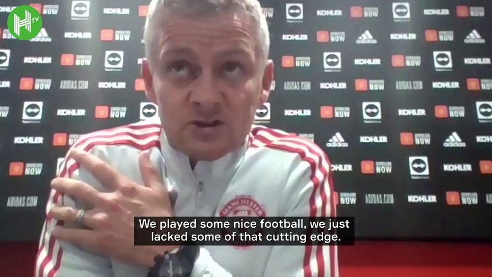 Ole Gunnar Solskjaer refused to criticise Anthony Martial in his post match press conference. DUGOUT