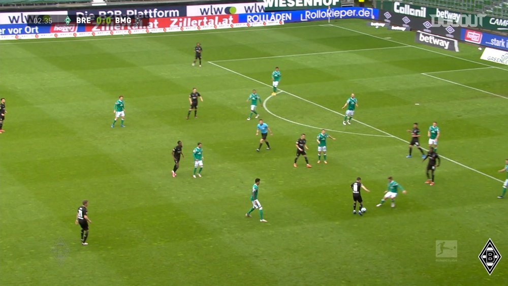 Gladbach signed off the season in style with a fantastic team goal. DUGOUT