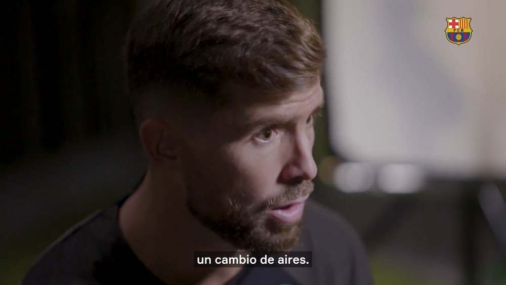 Íñigo Martínez confesó el motivo de su fichaje por el Barcelona. Captura/dugout
