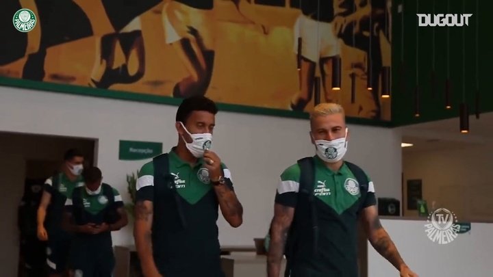 VIDEO: Behind the scenes as Palmeiras beat Fortaleza