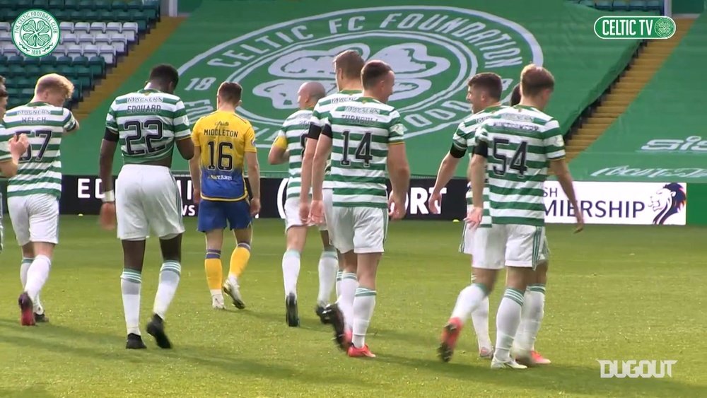 Celtic were far too good for St Johnstone. DUGOUT