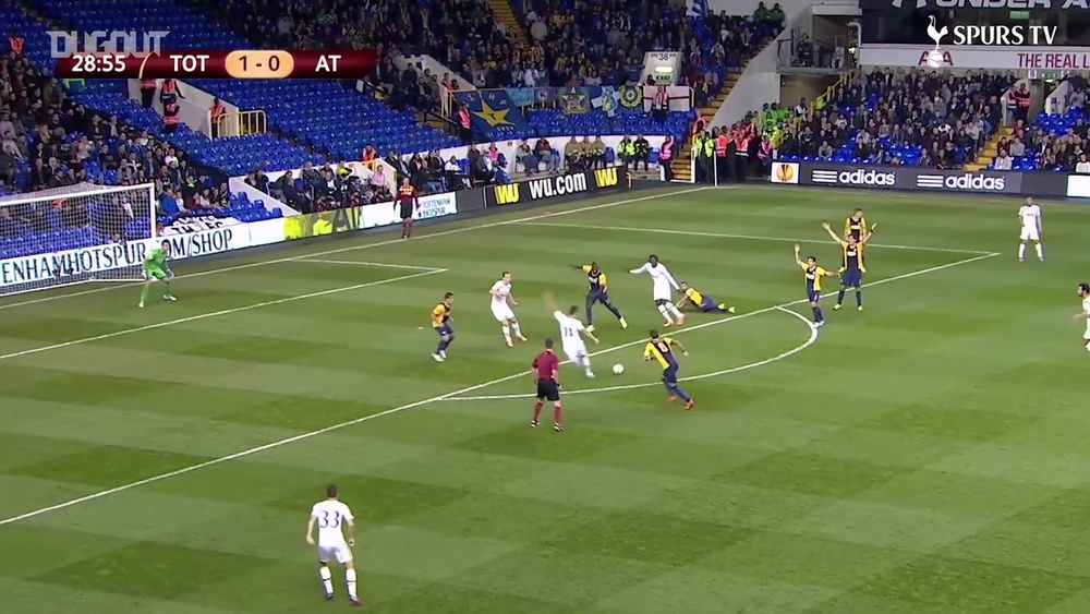 Il gol straordinario di Lamela. Dugout