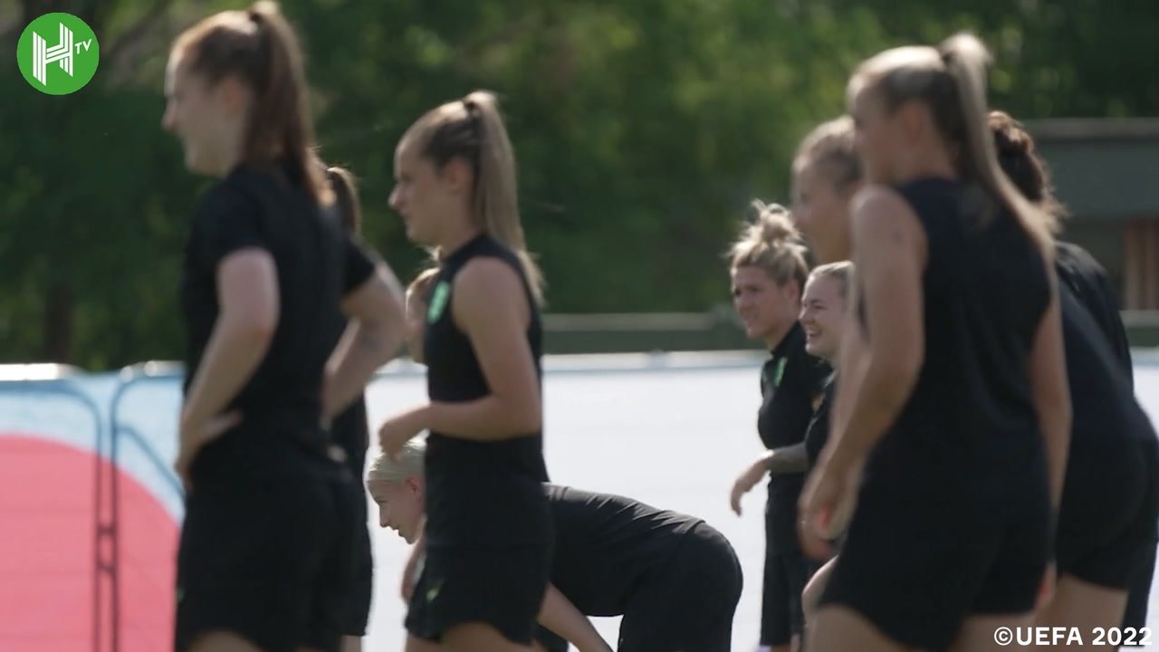 VIDEO: England get ready for quarter-final game with Spain