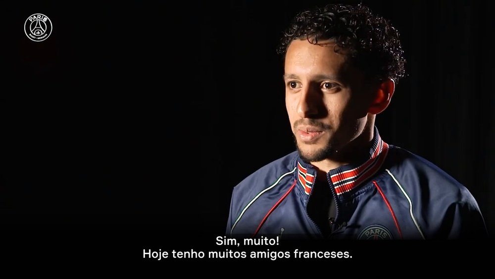 Marquinhos fala sobre seu ‘lado francês’ e brinca sobre ensinar língua a Neymar.
