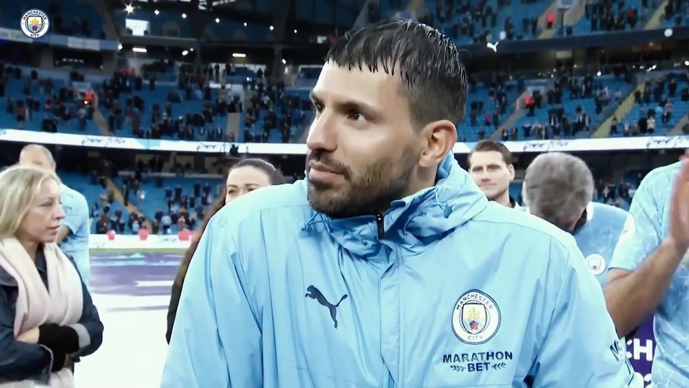 Aguero left Man City after 10 seasons with the club. DUGOUT
