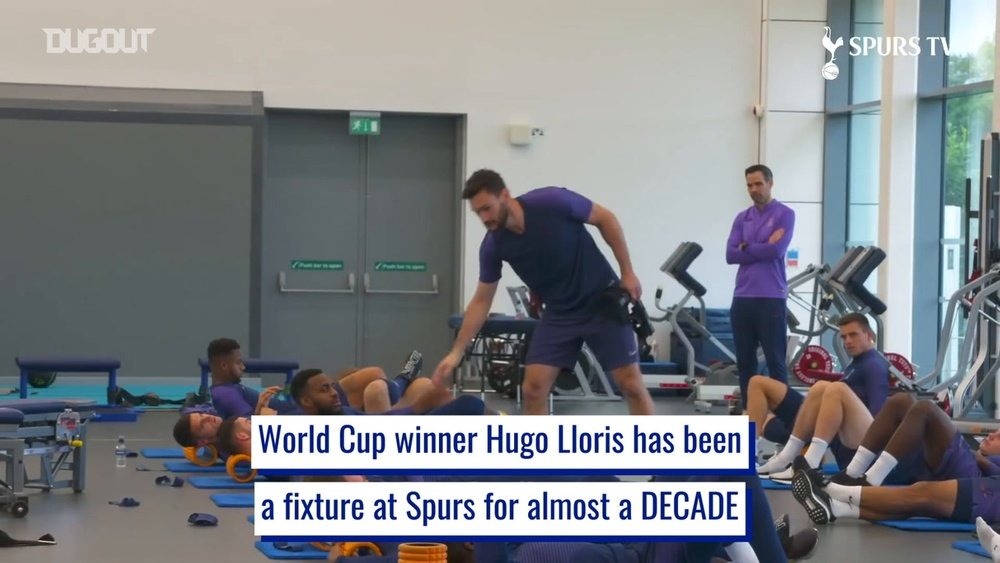 Hugo Lloris' consistency as Spurs number one. DUGOUT