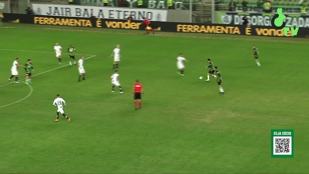 Melhores momentos de América-MG 1 x 0 Corinthians. DUGOUT