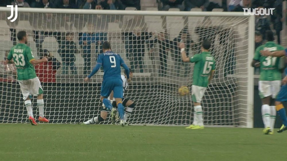 Les plus beaux buts d'Alvaro Morata à la Juventus. dugout