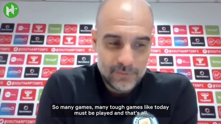 VIDEO: 'No one is champion in January' - Guardiola