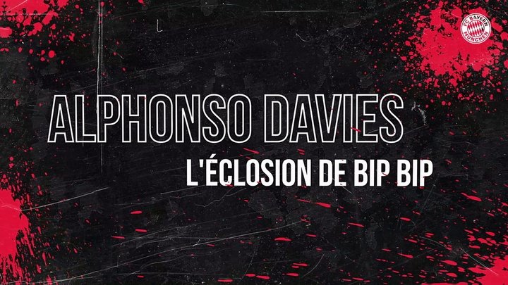 Alphonso Davies : L'éclosion de Bip Bip. dugout