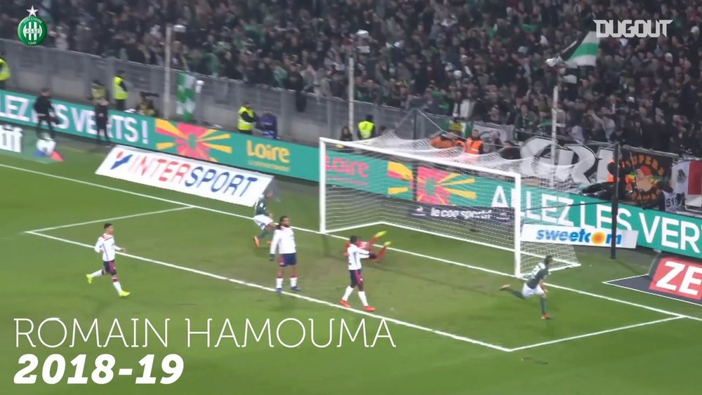 TOP 5 buts Saint-Etienne vs Lyon à Geoffroy Guichard. AFP