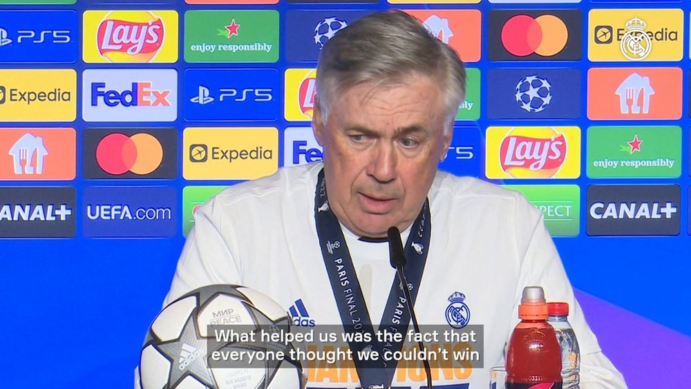 Ancelotti's post final thoughts. DUGOUT