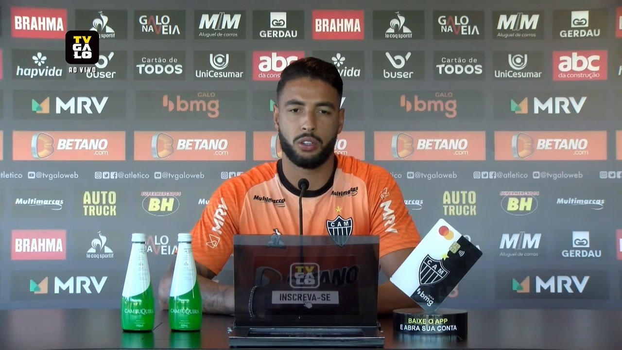 VÍDEO: Nathan Silva prega a paz antes do clássico contra o Cruzeiro