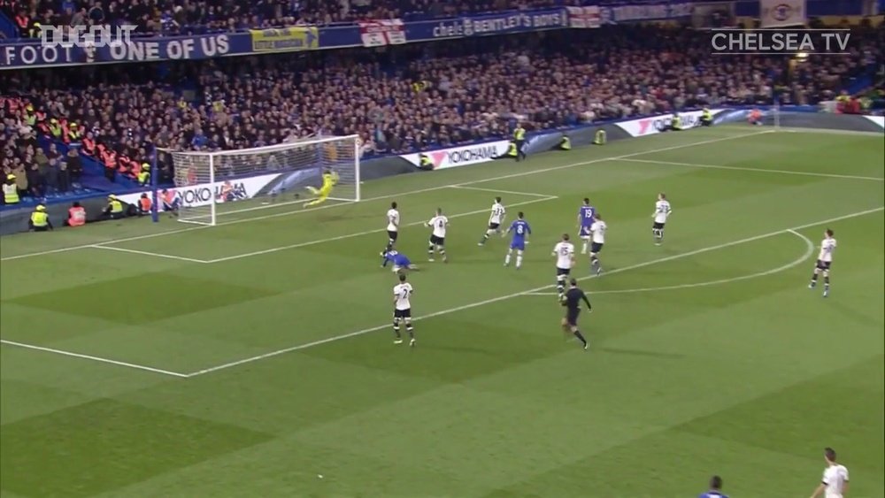 VIDÉO : Les meilleurs buts de Chelsea contre Tottenham à Stamford Bridge. Dugout