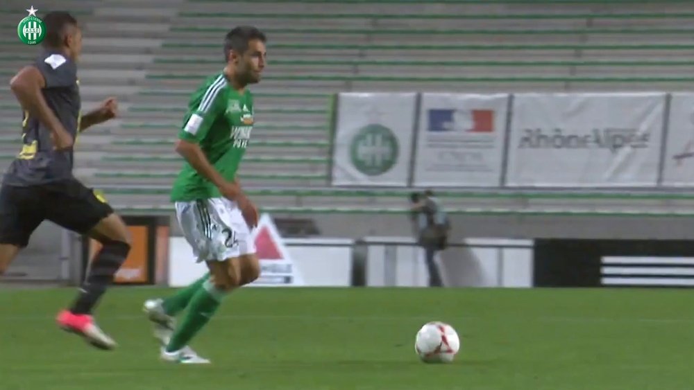 Les buts de Romain Hamouma contre Lille. Dugout
