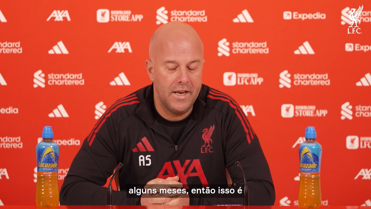 Slot confirma lesão de Isak: 'Grande decepção'