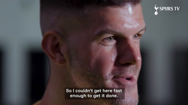 VIDEO: Fraser Forster's first Tottenham interview