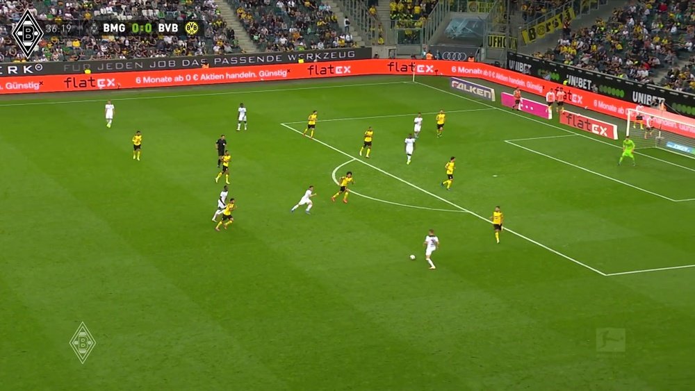 Le but de Denis Zakaria contre Dortmund. DUGOUT