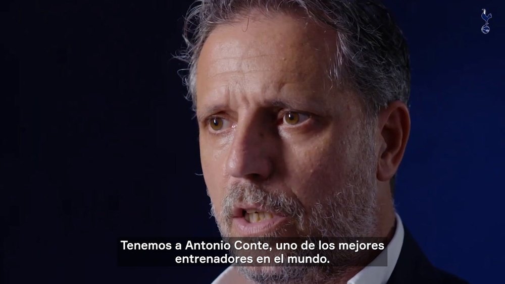 La exigencia de Fabio Paratraci, director deportivo del Tottenham. DUGOUT