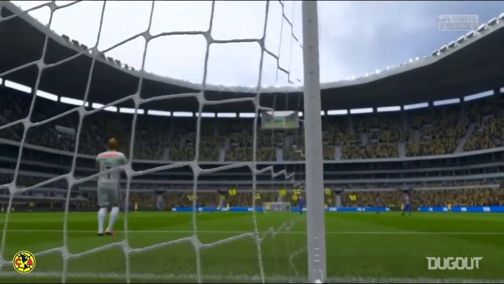 Club America and Tigres faced off in eSports. DUGOUT