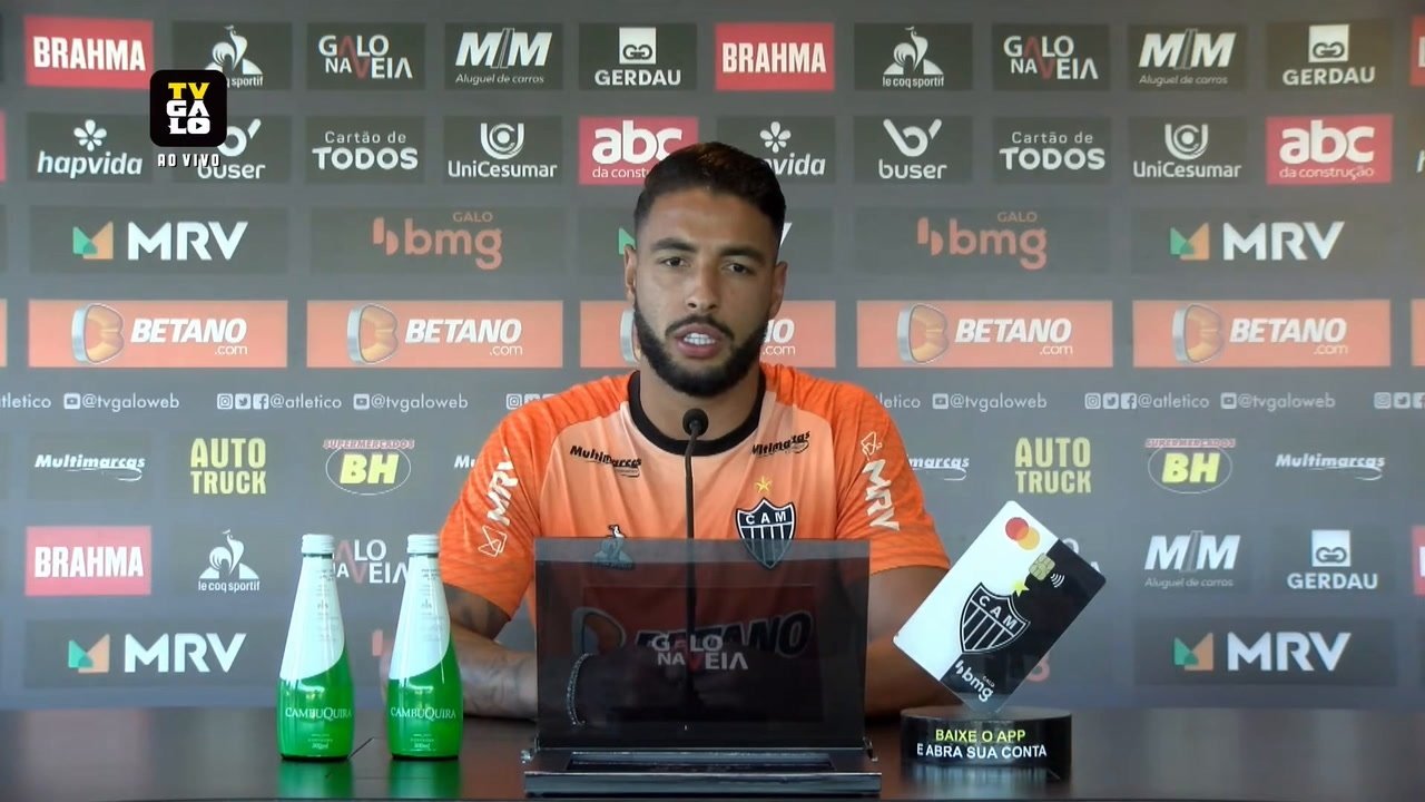Nathan Silva nega favoritismo do Atlético-MG contra o Cruzeiro