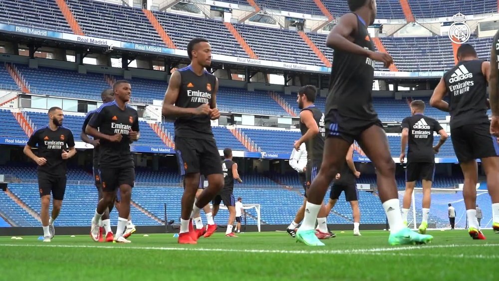 Após 560 dias, jogadores do Real estão prontos para jogar no Santiago Bernabéu. DUGOUT