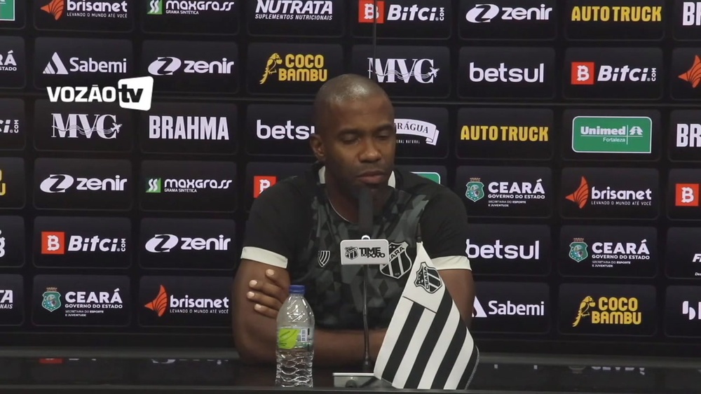 Fabinho diz que Ceará não pode se acomodar em reta final do Brasileiro. DUGOUT