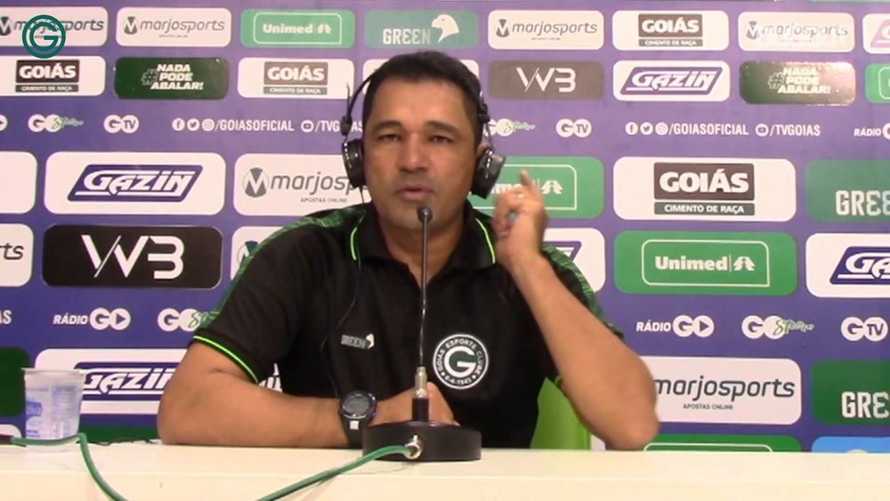 Glauber Ramos falou após rebaixamento do Goiás. DUGOUT