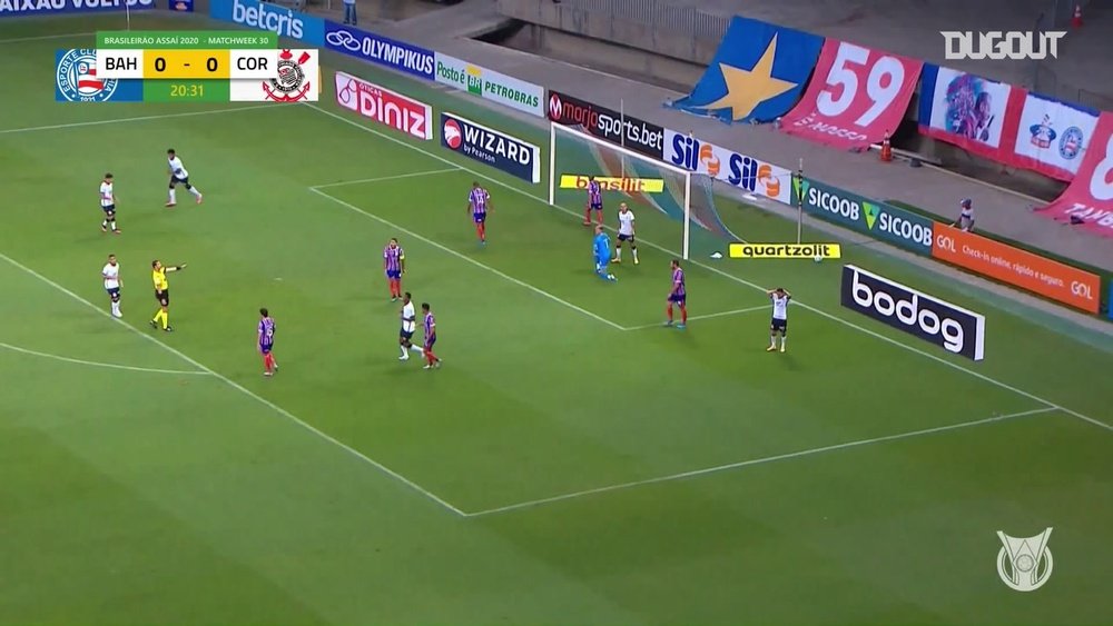 Bahia picked up the three points against Corinthians. DUGOUT