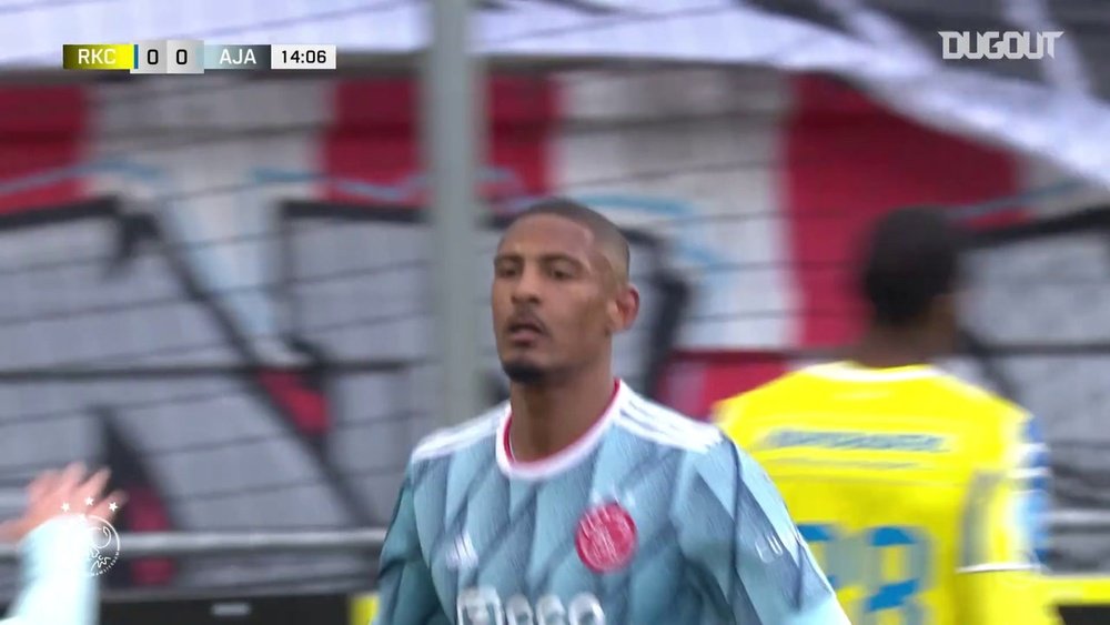 Le superbe but de Sébastien Haller face au RKC Waalwijk. Dugout