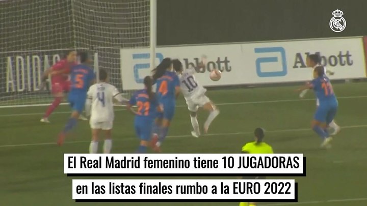 VÍDEO: las diez jugadoras del Madrid en la Eurocopa Femenina