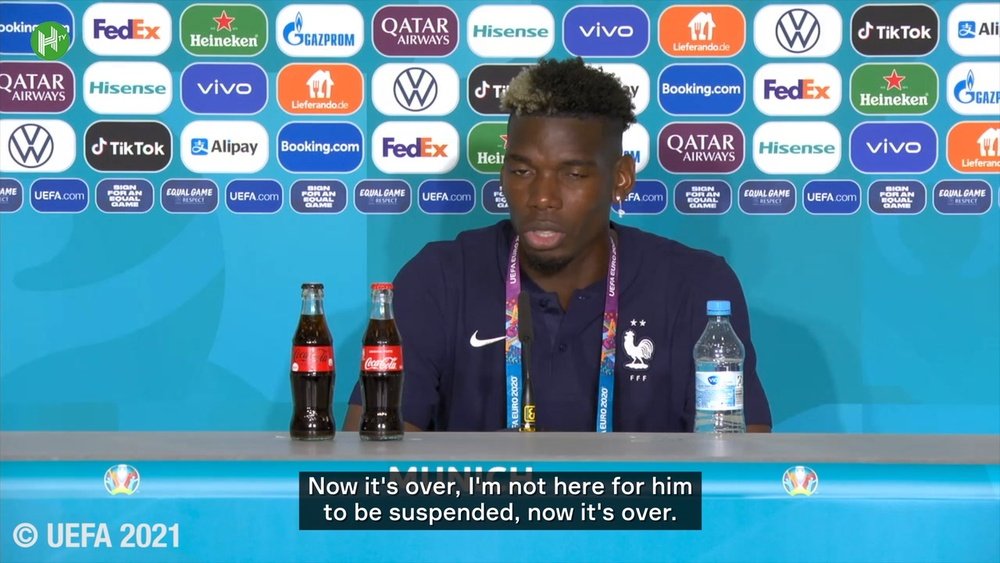 Paul Pogba talked about the incident he had with Antonio Rudiger. DUGOUT