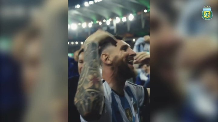 VIDÉO : Dans les coulisses de la victoire de l’Argentine au Maracana