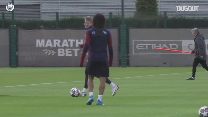 VIDEO: il City si allena in vista del Dortmund