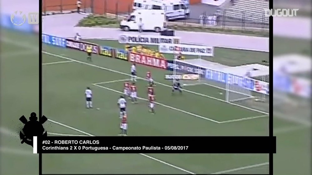 O impressionante gol olímpico de Roberto Carlos. DUGOUT