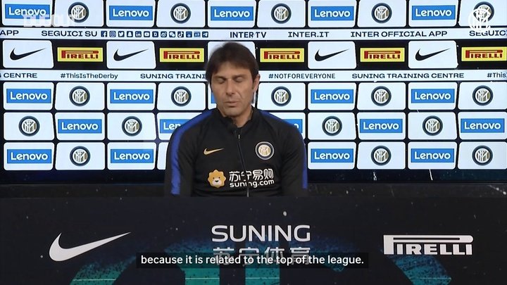 VIDEO: Conte: 'This will be an important match, against a strong opponent'