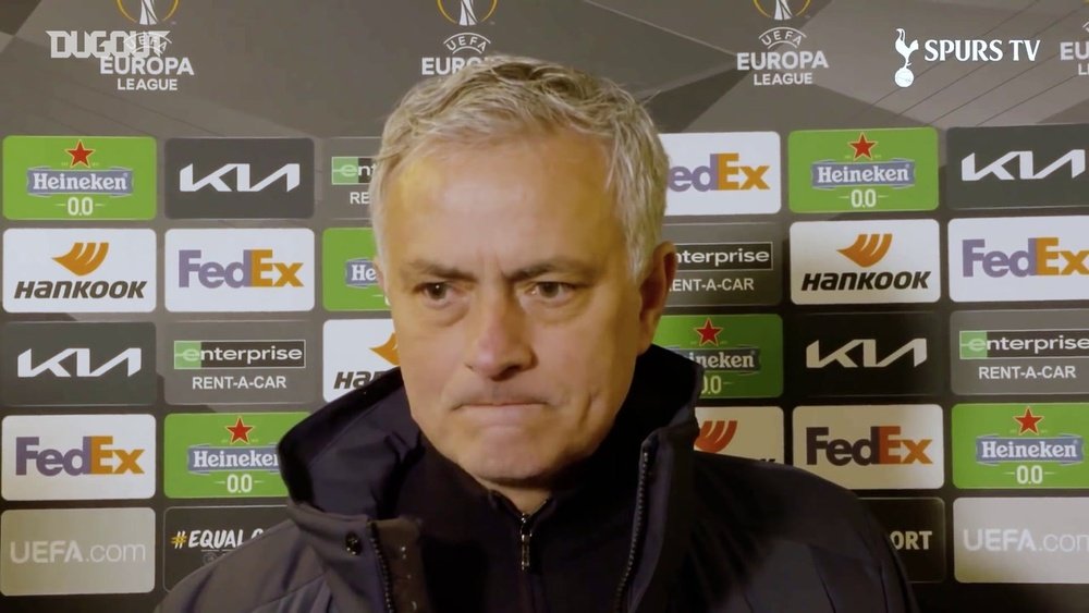 Jose Mourinho was upset with his players' attitude v Dinamo Zagreb. DUGOUT