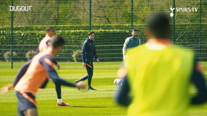 VIDÉO : Le premier entraînement de Ryan Mason avec Tottenham