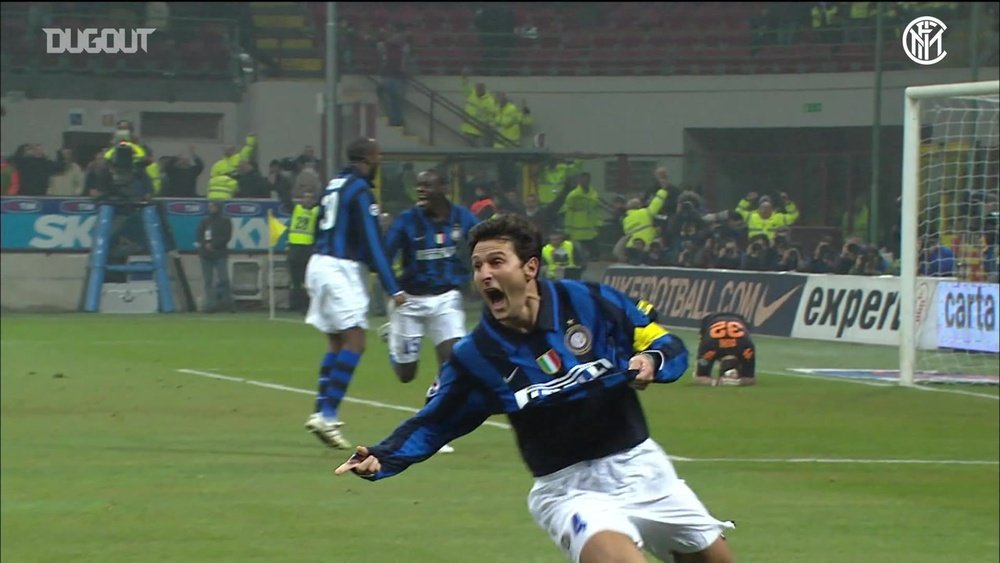 Javier Zanetti e seus momentos incríveis pela Inter de Milão. DUGOUT
