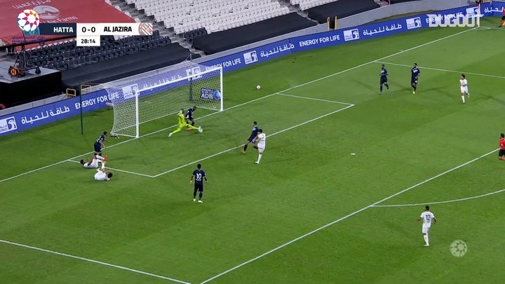 VIDEO: Al-Jazira beat Hatta with two first half goals