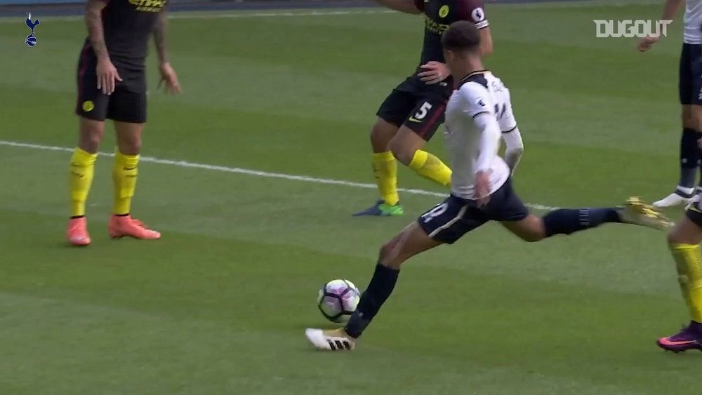 VIDEO : TOP buts Tottenham à domicile contre Man City. Dugout