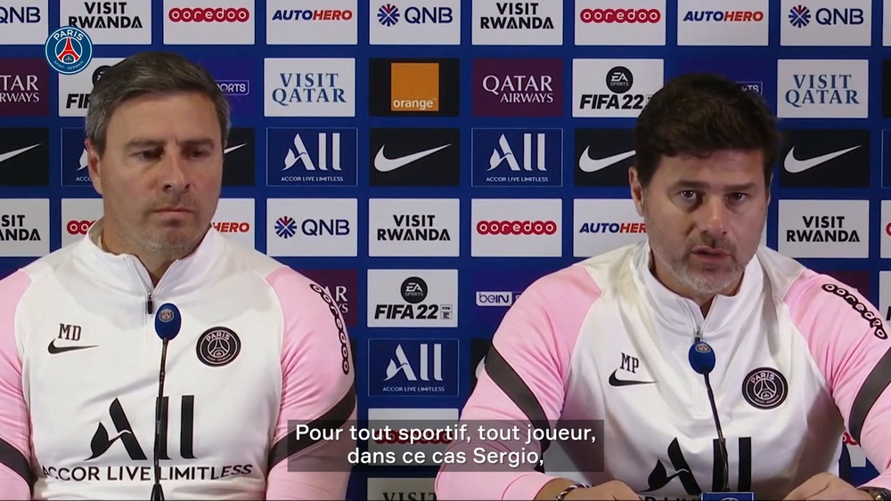 Mauricio Pochettino évoque la situation de Ramos. DUGOUT