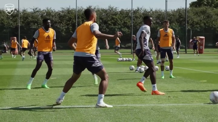 VÍDEO: Arteta preparó a los suyos para el Leicester