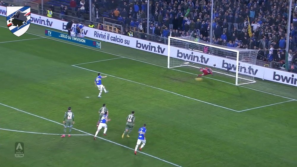 Sampdoria have scored some cracking goals against Napoli over the years. DUGOUT