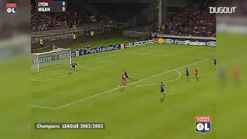 Olympique Lyonnais' brillant team goal vs Inter Milan. DUGOUT